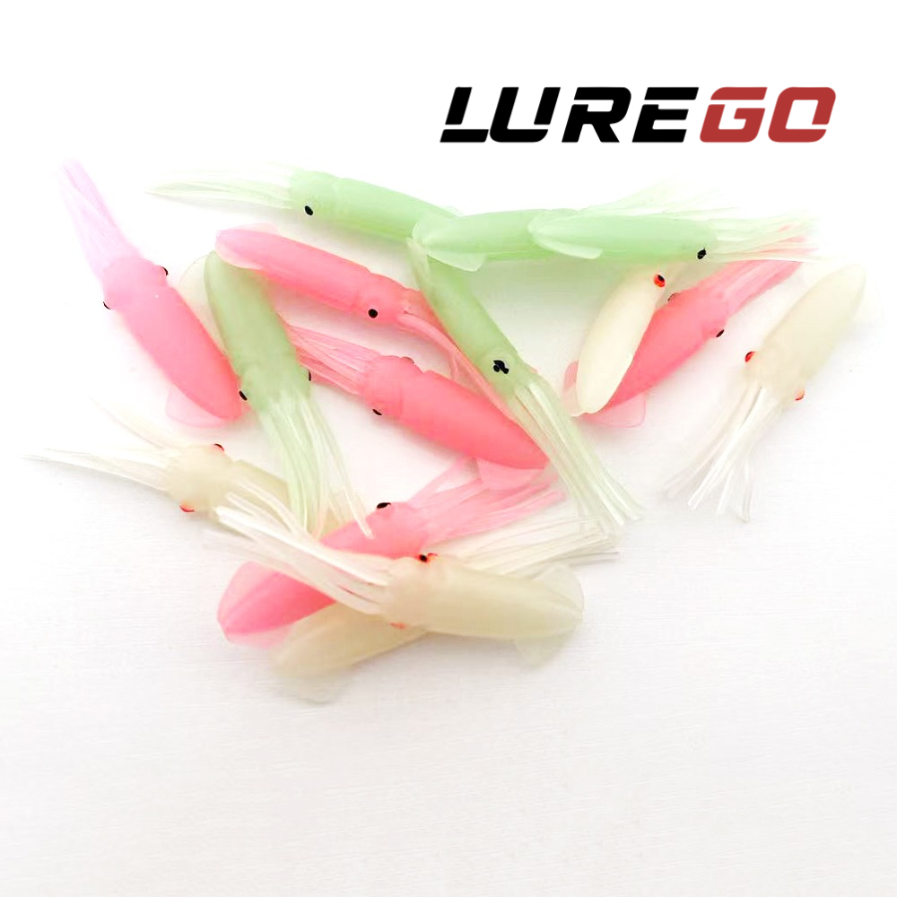 Fishing Boat Anchor - 5 buah umpan lunak gurita mini