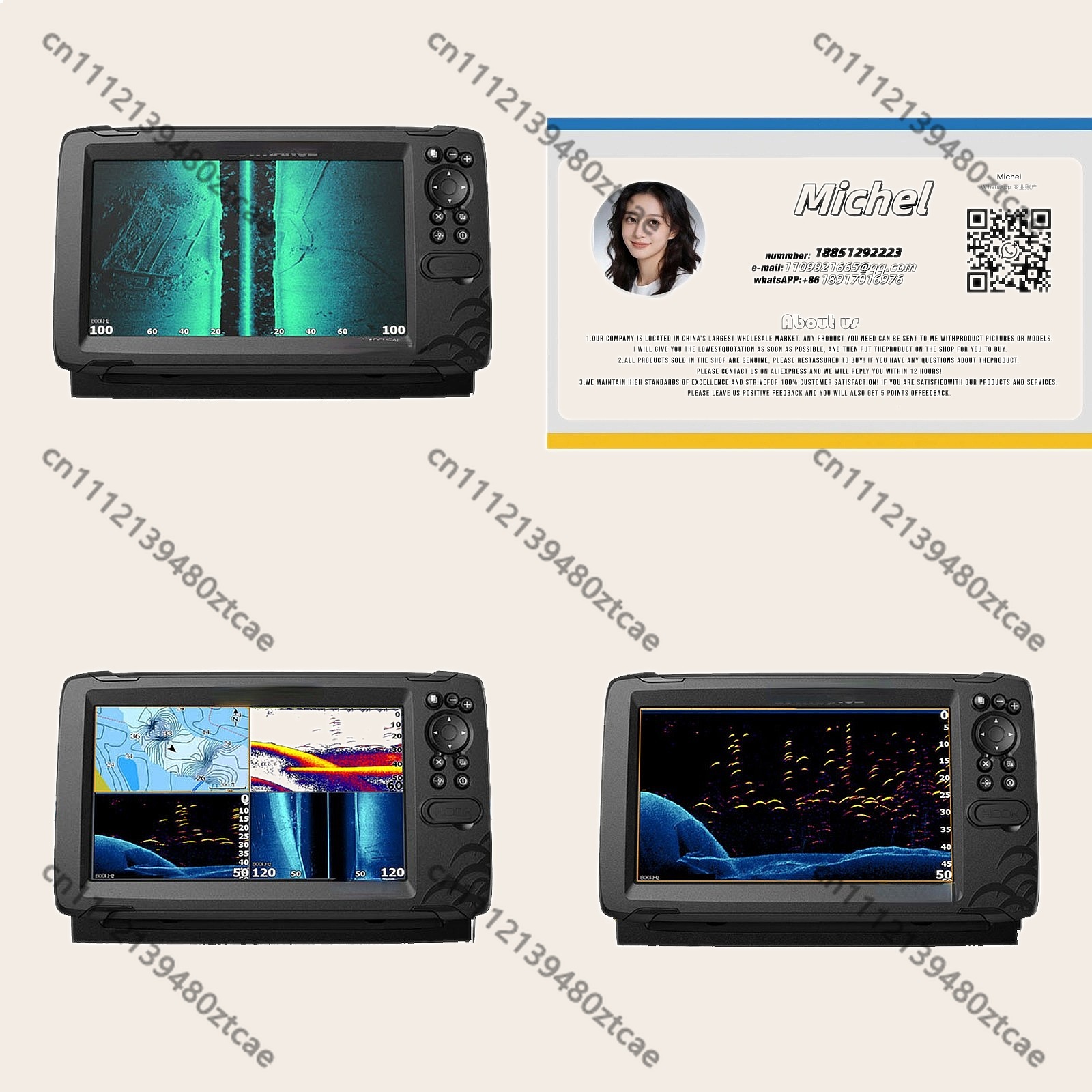 Pencari Ikan Sonar Portabel un - Fishing Boat Depth Finder ulasan dan harga