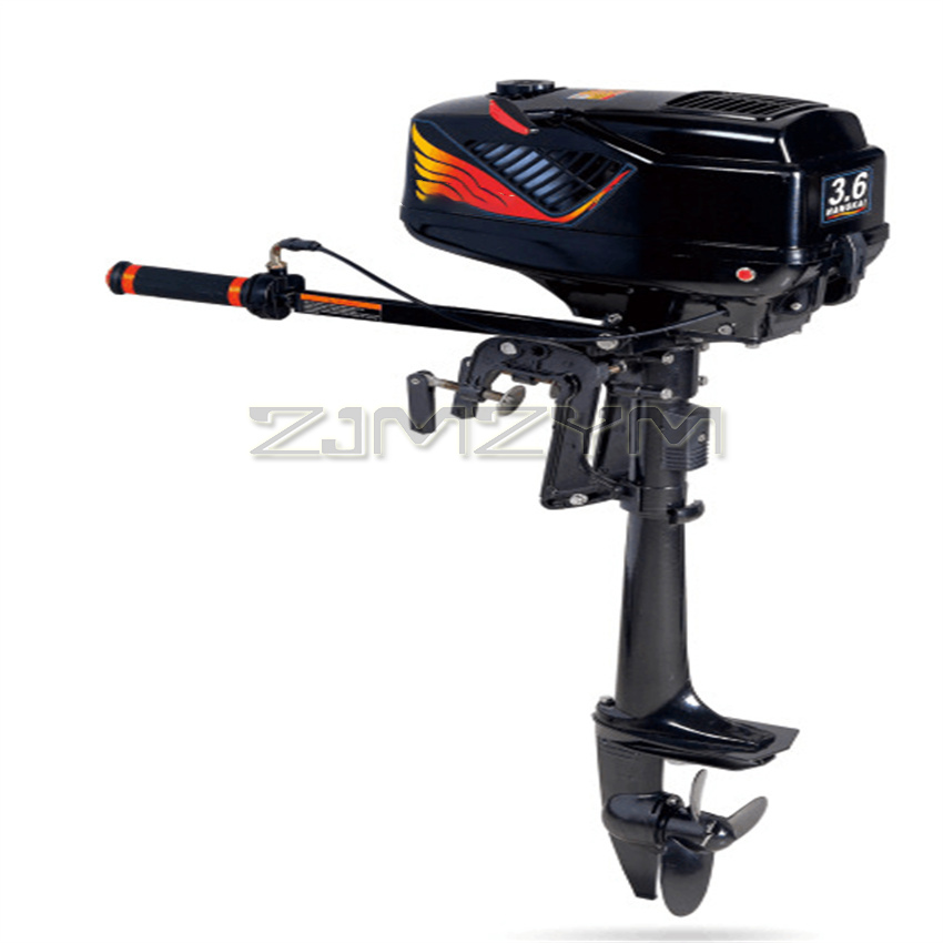 Motor Tempel 2 Tak 3.6HP Berpe - Fishing Boat Outboard Motor ulasan dan harga