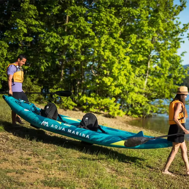 Perahu Kano Kayak Tiup 1-2 Ora - Fishing Boat Paddle ulasan dan harga