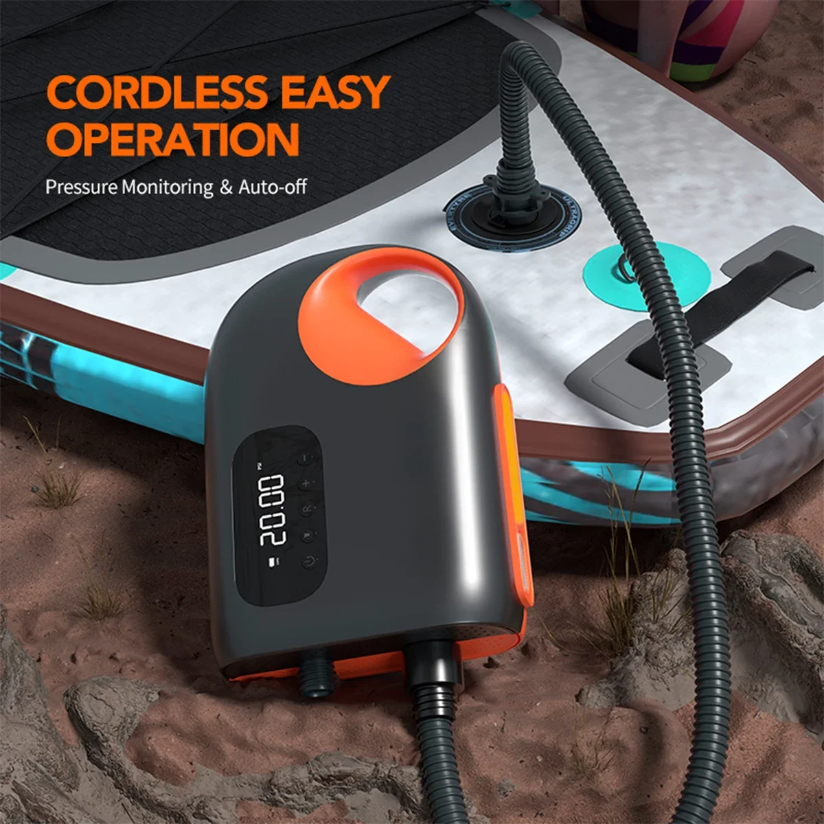Pompa Udara Listrik Berkabel T - Fishing Boat Paddle ulasan dan harga