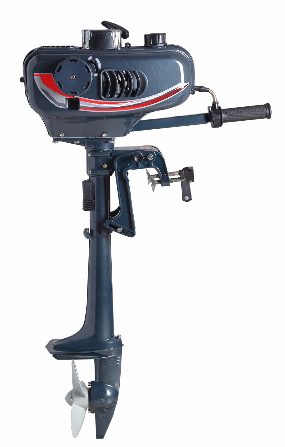 Kualitas Baik Hangkai 2-Stroke - Fishing Boat Outboard Motor ulasan dan harga